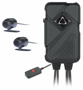 CEL-TEC MK02 Duálna kamera na motorku aj do auta s WiFi a GPS/IP 67/12 - 24 V/Android, iOS (2101-056)