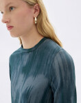 Thinking MU Ombre Blue Brisa Top MULTICOLOR XS