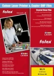 Folex BG-72 číra A4 / Číra fólia o sile 125 mic / laser / balenie 100 ks (FO2972-0-440)