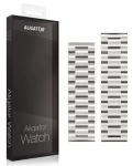 Aligator Náhradný kovový remienok pre Watch Pro a Watch Pro X 22mm / strieborný (22AW0019)
