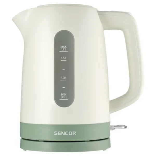 Sencor SWK 1732GR zelená / Rýchlovarná kanvica / 2200W / 1.7L (8590669397563)