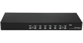 StarTech KVM switch 8 portov USB / KVM switch / 1U rack / 1920 x 1440 px / čierna (SV831DUSBUK)
