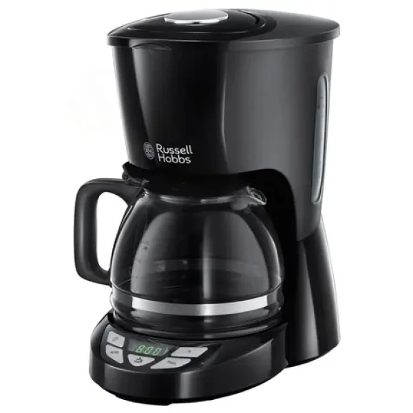 Russell Hobbs Textures PLUS 22620-56 / kávovar na prekvapkávanú kávu / 1.25L kanvica / čierna (22620-56)