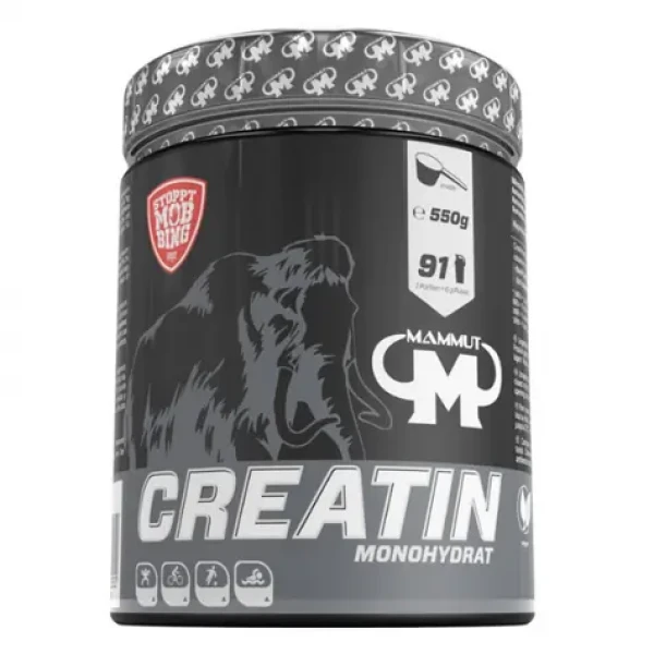 Kreatín Monohydrát Powder - Mammut Nutrition (550 g) (56839-1-550g)
