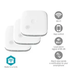 Nedis WIFIDS21WT3 / Chytrý detektor dymu / Wi-Fi / SmartLife (WIFIDS21WT3)