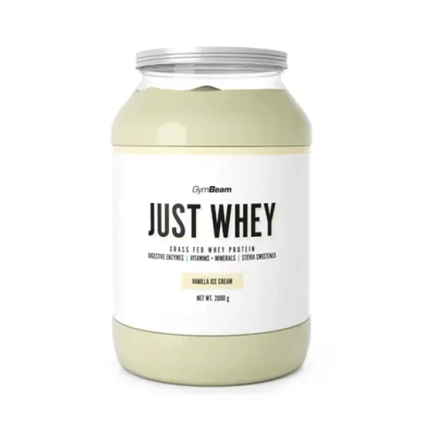 Just Whey Grass-Fed Proteín - GymBeam (vanilková zmrzlina, 2000 g) (28324-7-2000g-vanilla-ice-cream)