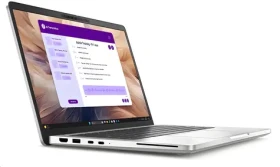 DELL Pro 13 PLUS PB13250 strieborná / Notebook / 13,3" FHD+ / Intel Core Ultra 7 268V / 32GB / 512GB SSD / W11P / Copilot+ (393F2)
