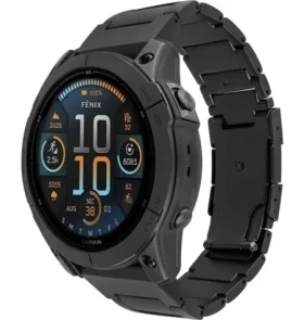 FIXED Titanium Strap čierny / Remienok / Garmin QuickFit 26 mm / Titan / PVD (FIXTST-QF26MM-BK)