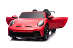 Mamido Mamido Elektrické autíčko Porsche 911 GT3 XXL + MP4 | 24V14Ah | 4x200W | Pre 2 deti | červené