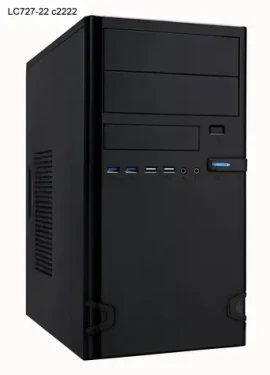 Linkworld 7271-22 / Skriňa / Micro-ATX / USB 3.0 / oceľová konštrukcia (7271-22)