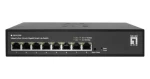 LevelOne GES-2208 / Switch / 8x Gigabit Ethernet / Managed / 10" rack / VLAN (GES-2208)