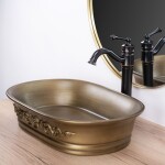 REA - Umývadlo na dosku WILMA RUSTIC REA-U3305