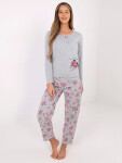 Pyžamo DU PI FP 006.02 sivé L