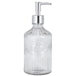 Strömshaga Sklenený zásobník na mydlo Clear