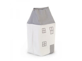 Childhome Box na hračky Dom Grey Off White / 73 x 32 x 32 cm (TOYBHOW)