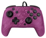 PDP Faceoff Deluxe+ Audio Camo Purple / Herný ovládač / drôtový / USB / 3M / Nintendo Switch (500-134-EU-CM05)