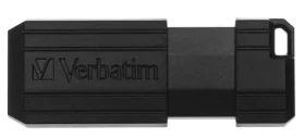 Verbatim Store #39;n#39; Go PinStripe 16GB (USB 2.0) čierna / Flash Disk / USB 2.0 / čítanie: 8MBs / zápis: 2.5MBs (49063)