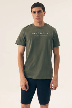 PÁNSKE PYŽAMO DARE 42634 SS25 GREEN-GRENADE XL