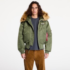 Bunda Alpha Industries 45P Hooded Sage-Green M
