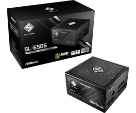 ASRock Steel Legend SL-650G / ATX / 650W / 80 PLUS Gold / 135 mm / Modulárny (90-UXS065-GFEAAA)