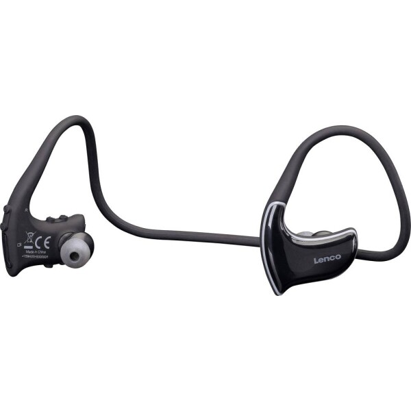 Lenco Lenco BTX-750BK Wasserdichtes Bluetooth-Headset (Schwarz)