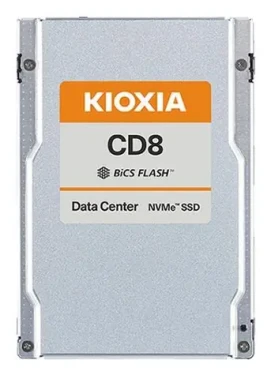 KIOXIA CD8-V 1,6 TB / SSD / 2,5" PCIe 4.0 x4 / TLC / R: 7200MB/s / W: 3500MB/s / 5y (KCD8XVUG1T60)