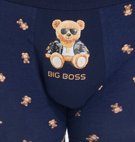 Boxerky Cornette Tattoo 280/245 Boss M-2XL tmavě modrá L