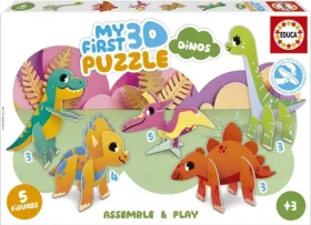 Educa Moja prvá 3D puzzle Dinosaury 5v1