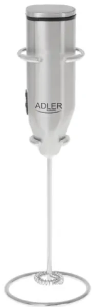 Adler AD 4500 strieborná / napeňovač mlieka / 2x1.5V AA (AD 4500)