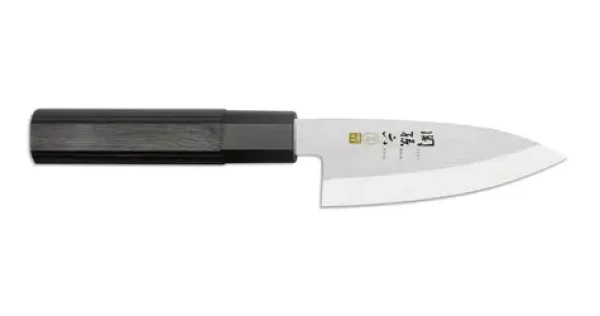KAI SEKIMAGOROKU KINJU 10 cm / Nôž deba / Jednostranné brúsenie / 58/56 HRC / Pakka drevo rukoväť (AK-1100)