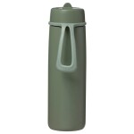 B.box Nerezová termoska na pitie so slamkou 690 ml - Olive EUR