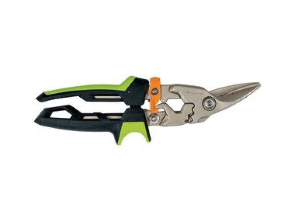 Fiskars PowerGear 1027208 Nožnice na plech - pravé / Dĺžka rezu 38 mm / prevodové (1027208)