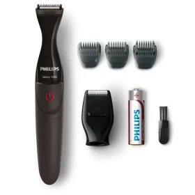 Philips Multigroom series 1000 MG1100-16 / zastrihávač 3v1 / AA batérie / 3 hrebene / čierna (MG1100/16)