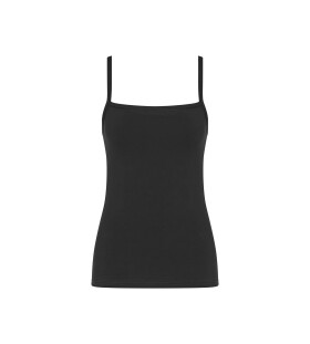 Dámske tričko EVER Ease Spaghetti Shirt - BLACK - black 0004 - SLOGGI BLACK L