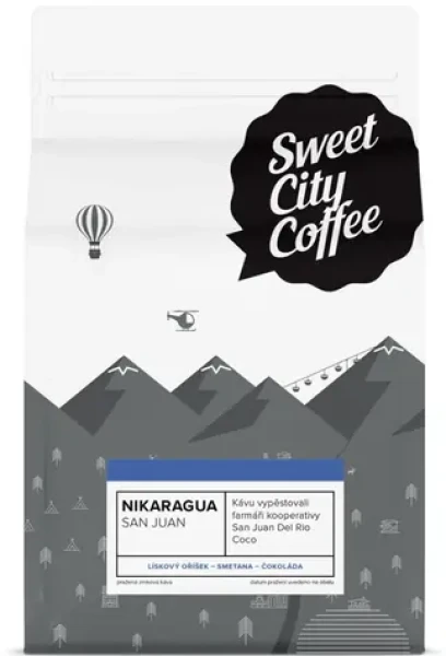 Sweet City Coffee Nikaragua San Juan 250 g / Zrnková káva (006-NB)