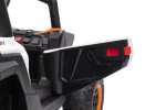 Mamido Mamido Elektrické autíčko Buggy Madman biele | UTV-MX 4x4 | EVA kolesá | 12V 10Ah | EKO koža