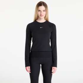 Tričko Nike Sportswear Chill Knit Women's Tight Long-Sleeve Ribbed Top Black/ Sail XS
