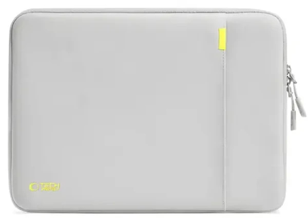 Tech-Protect Defender šedá / Taška pre notebook / 13-14" / polstrovaná / 4 vrecká / nastaviteľný popruh