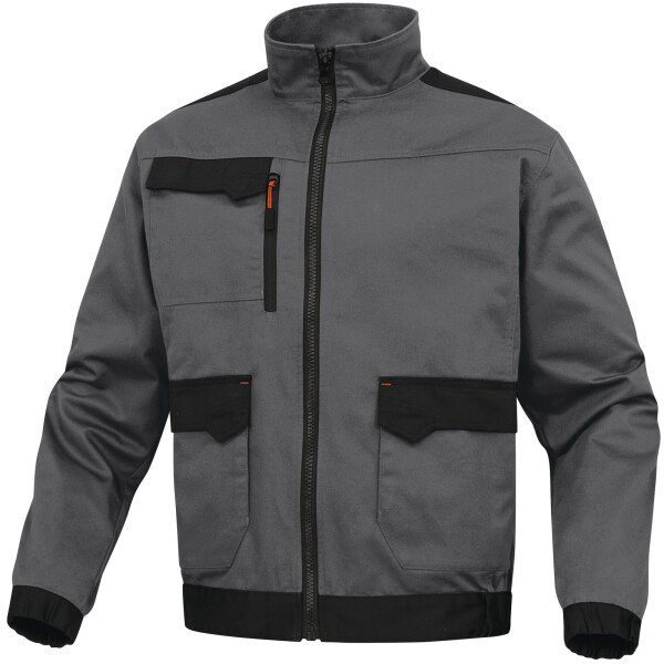 Pracovná bunda Delta Plus M2VE3GO Farba: Šedá/ Oranžová, Veľkosť: 2XL (M2VE3GOXX)
