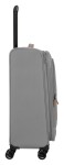 Stredný textilný kufor Travelite Umbria M Smoky Grey