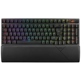 Asus ROG Strix Scope II 96 čierna / herná klávesnica / mechanická / bezdrôtová / spínače ROG NX Snow / DE (90MP037A-BKDA01)