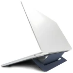 Moft Airflow Movas tmavo modrá / Stojan pre notebook / samolepiaci / nastaviteľný / do 16" (MS005-1-NVBU)