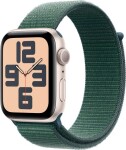 Apple Watch SE GPS 40mm Starlight Alu Sport Loop Zelený (MXEH3QF/A)