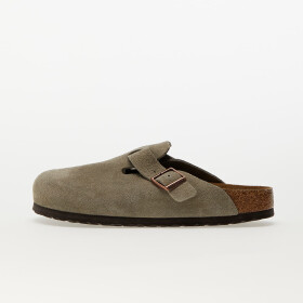 Tenisky Birkenstock Boston Soft Footbed Velvet Taupe EUR 36