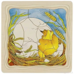 Goki Goki Sliepočka - vývojové vrstvené puzzle