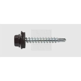 SWG 2114825520 závrtná skrutka 4.8 mm 25 mm vonkajší šesťhran ocel pozinkované 100 ks; 2114825520