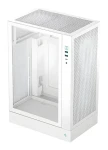 DEEPCOOL CH170 PLUS biela / Midi Tower / Tvrdené sklo / µATX / bez zdroja / USB-C 3.2 Gen2 (R-CH170-WHNGM0-G)
