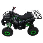Mamido Detská benzínová štvorkolka RamiGO WILDPEAK 110CC čierno-zelená