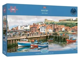 GIBSONS Panoramatické puzzle Whitby, Yorkshire
