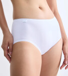 Sloggi 24/7 Microfibre - 3× midi nohavičky pre každodenné pohodlie Sloggi WHITE 50